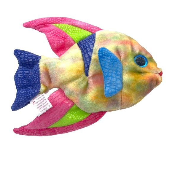 Ty Beanie Baby Babies 2000 ARUBA the Angel Fish 7" Beanbag Plush Stuffed Toy - Picture 2 of 7